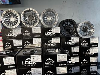 Bendo un set de Rines nuevos para Toyota Tacoma Chevy Silverado
