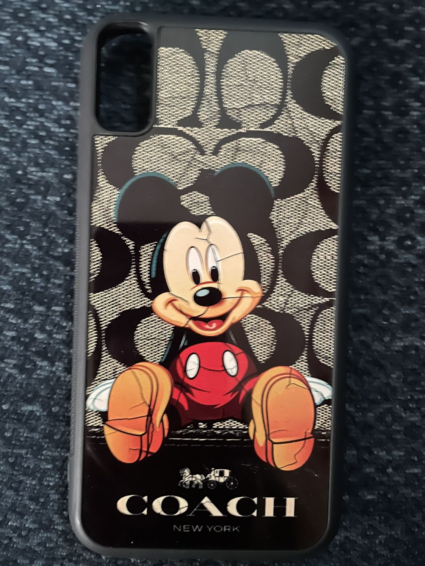 Brand New Mickey Mouse Coach iPhone XR Case