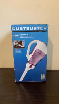Dustbuster by black &decker 12v