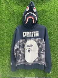 Bape x Puma hoodie (check desc)