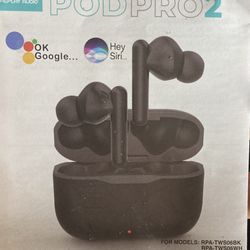 PodPro2 True Wireless Pro Earbuds 