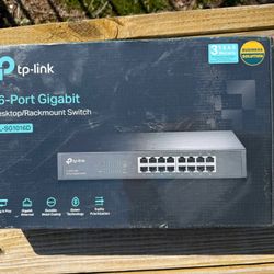 Switch 16 Port Gigabit Ethernet rack mount Tp-link