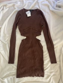 Brown dress 