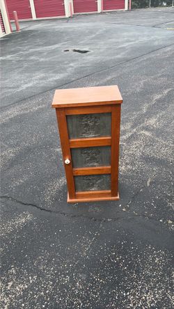 Small tin cabinet