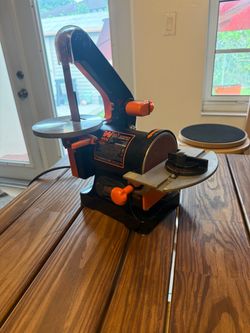 WEN 1" Belt Sander with 5" Sanding Disc
