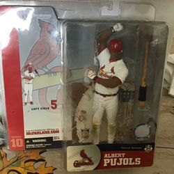 McFarlane ALBERT PUJOS  St Louis Cardinals  Grey Uniform Variant Series 10