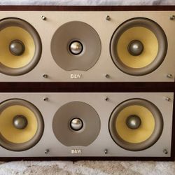 Premium Bowers & Wilkins CM Centre Channel Speakers – Audiophile Quality! (Pair)