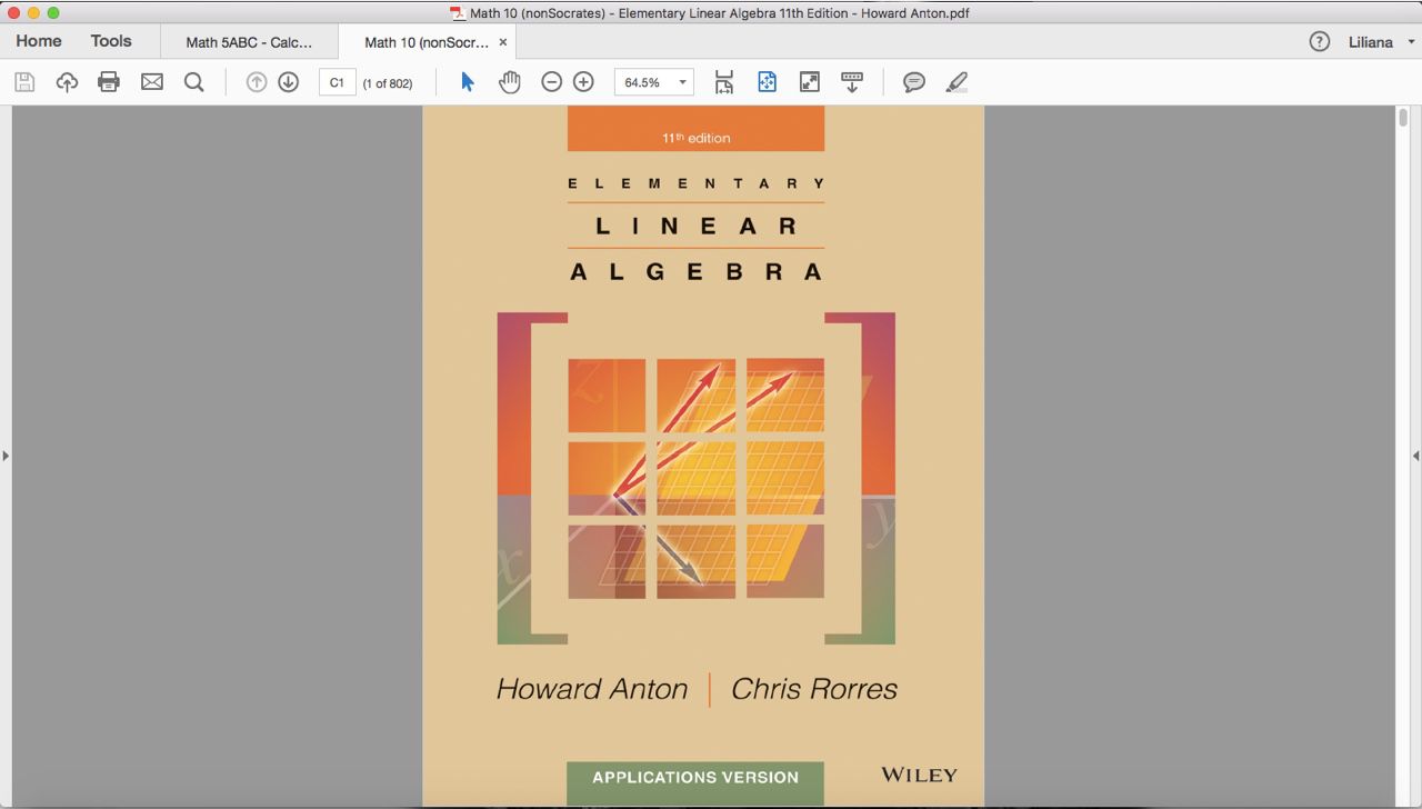 Elementary Linear Algebra 11th Edition