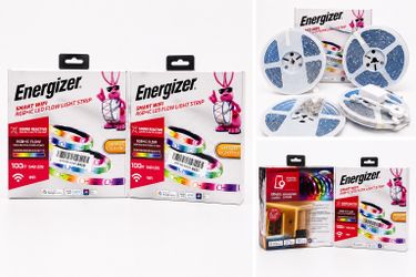 🌈 Energizer Smart WiFi RGB+IC LED Flow Light Strip Kits