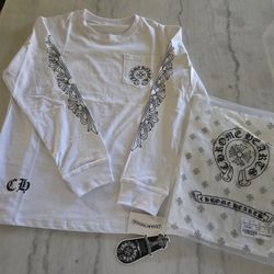 chrome hearts long sleeve size L 