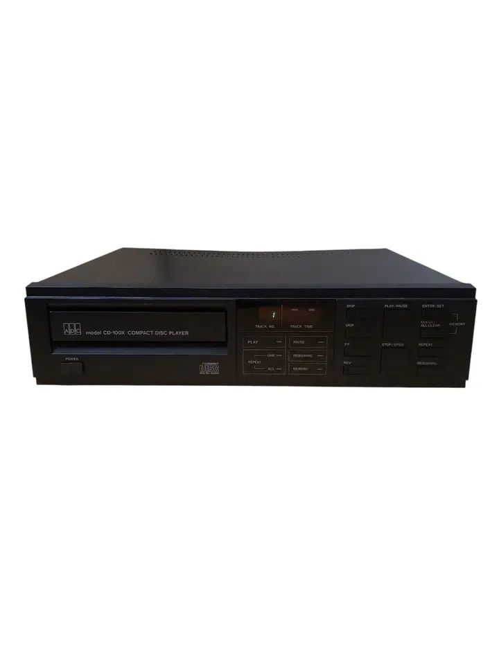 Vintage ADC CD-100X Single CD Player 1986 Compact Disc Player