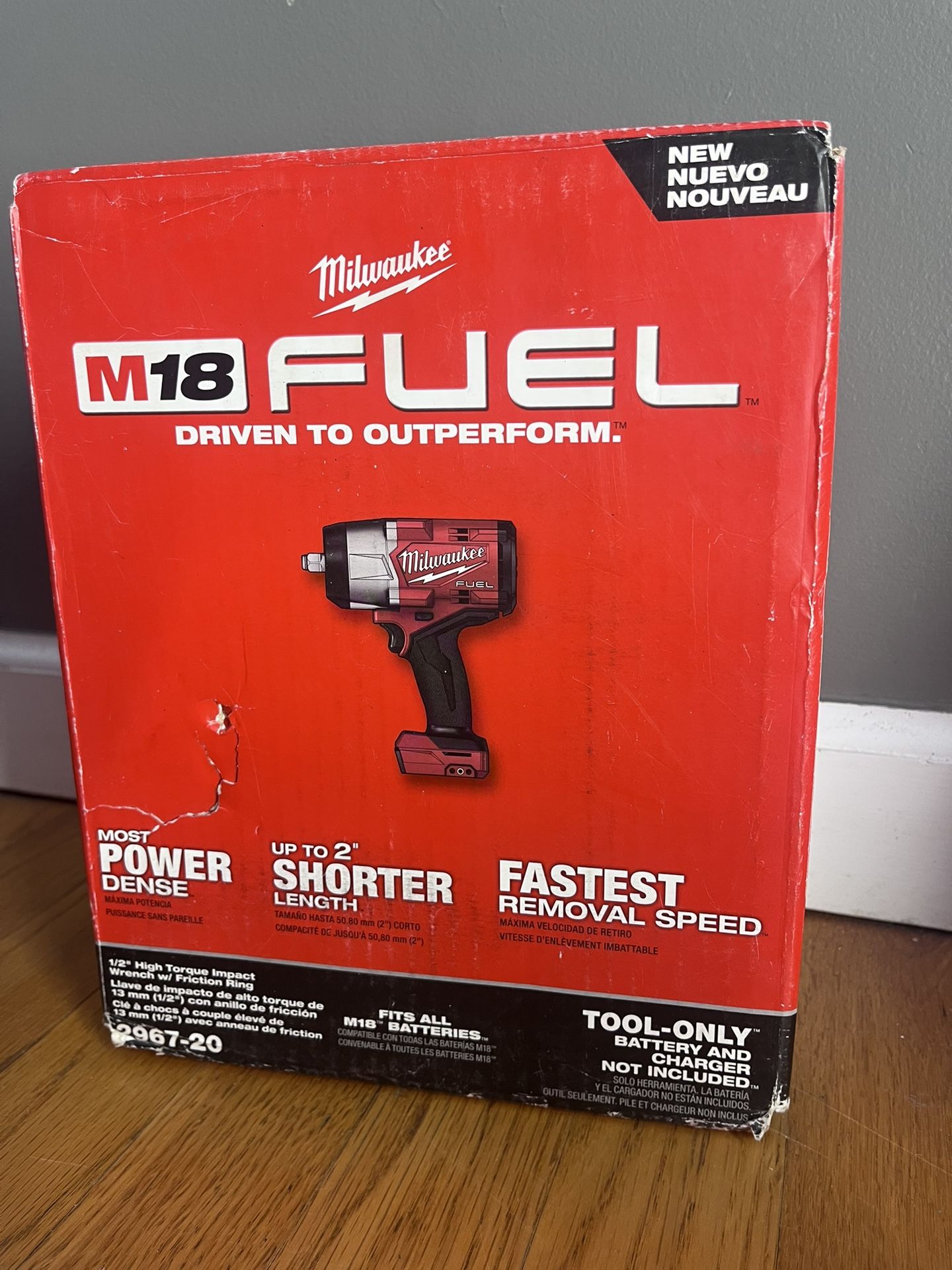 Milwaukee M18 FUEL 1/2" High Torque Impact Wrench