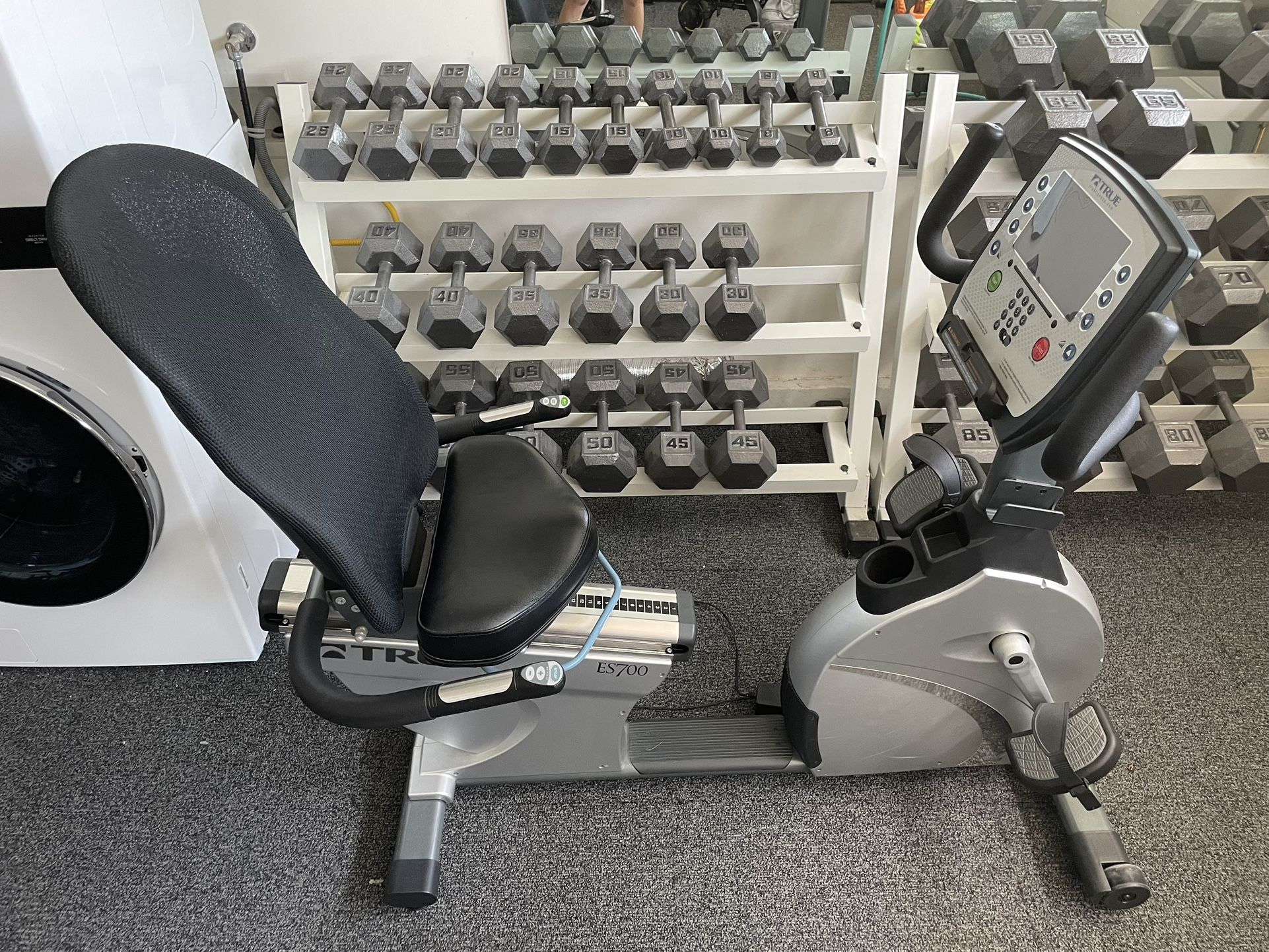 True Fitness ES700 Recumbent Exercise Bike