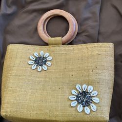 Brand New - Straw Weaving Tote Bag
