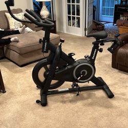 Excellent Fitness Bike. Originally 399.00. Never Used, Purchased Wrong Type Of Bike. Needed Recumbent Bike. 