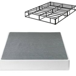 ZINUS 9 Inch Metal Smart Box Spring with Quick Assembly / Mattress Foundation / Strong Metal Frame 