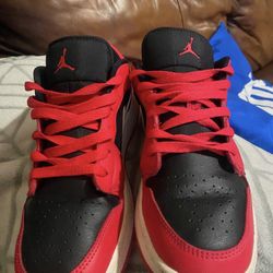 Air Jordan One's - Low Top- Very berry 