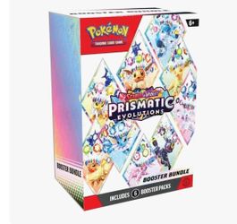 Pokemon TCG: S&V Prismatic Evolutions Factory Sealed Booster Bundle Box