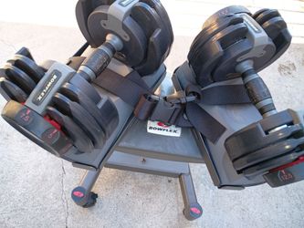 Mancuernas ajustables bowflex selección tech 220  2.5 a 20 libras