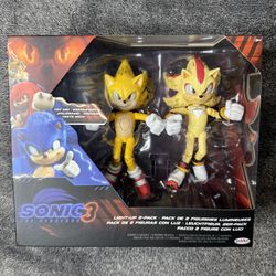 Sonic the Hedgehog 3 Toy Figures 