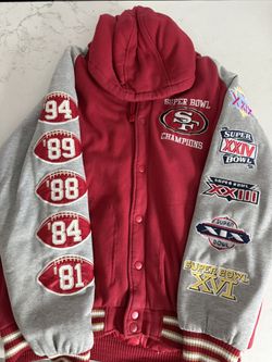NFL San Francisco Red Super Bowl Champions Jacket XL