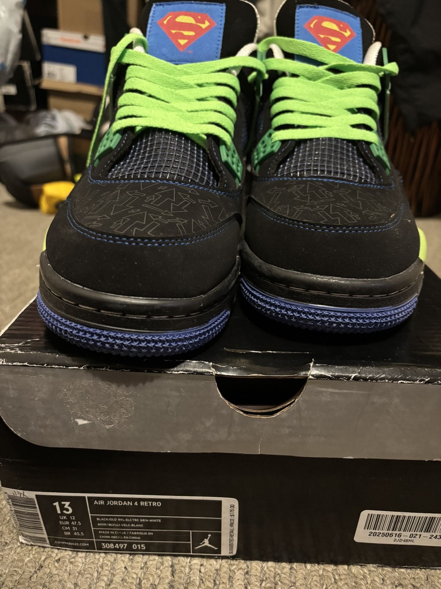 Jordan Retro 4 Superman Make Me A Offer