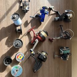 Fishing Reel Lot, Parts Repair