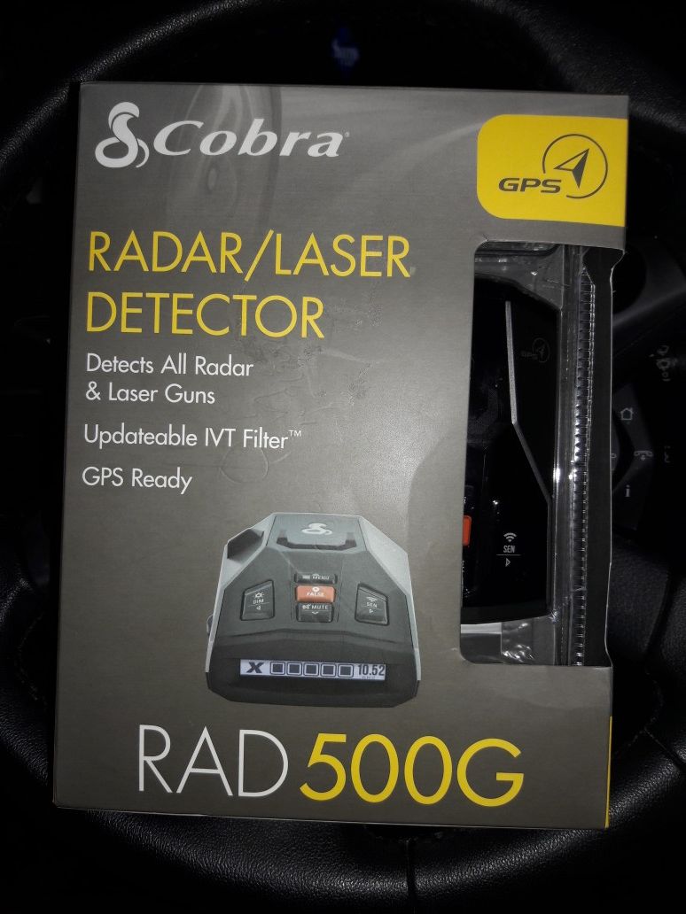 Cobra RAD 500G Radar/Laser Detector