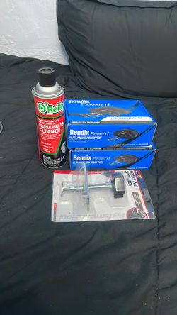 New Bendix Ceramic Front And Back Brake Pads 