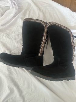 Lamo Brand Black Comfy Boots - Size 9