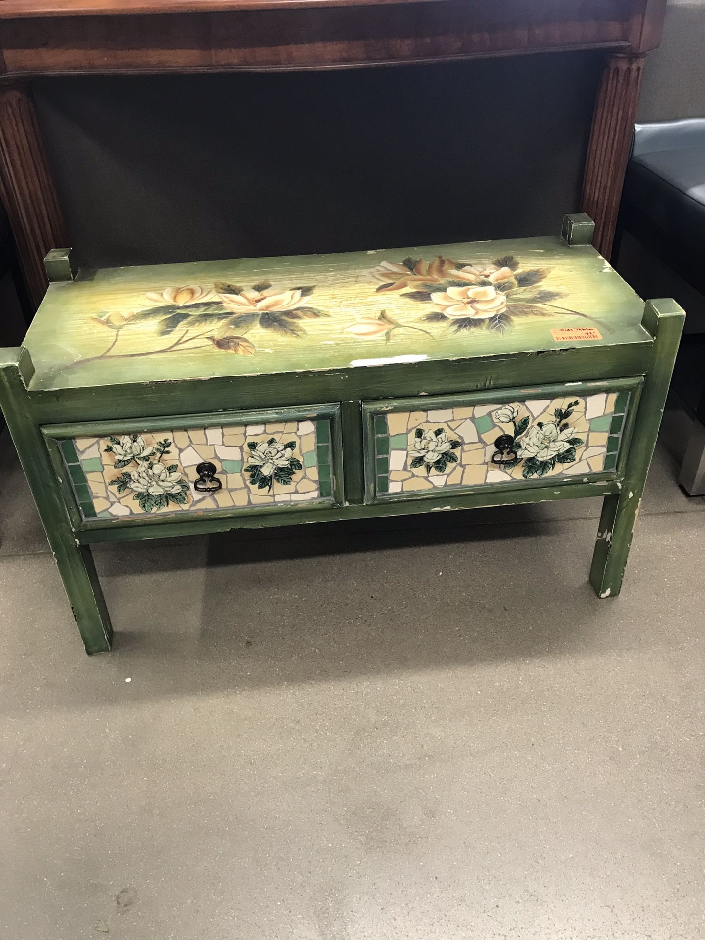 Beautiful Small Two Drawer side Table