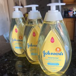 Wash $ shampoo New Born Sensitive Skin JOHNSON’S 