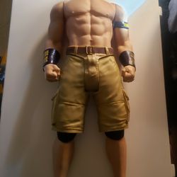 WWE John Cena Action Figure 31" Tall Wicked Cool Toys Doll 2014
