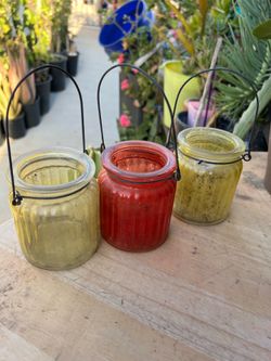 Tea lights set 2 Dlrs