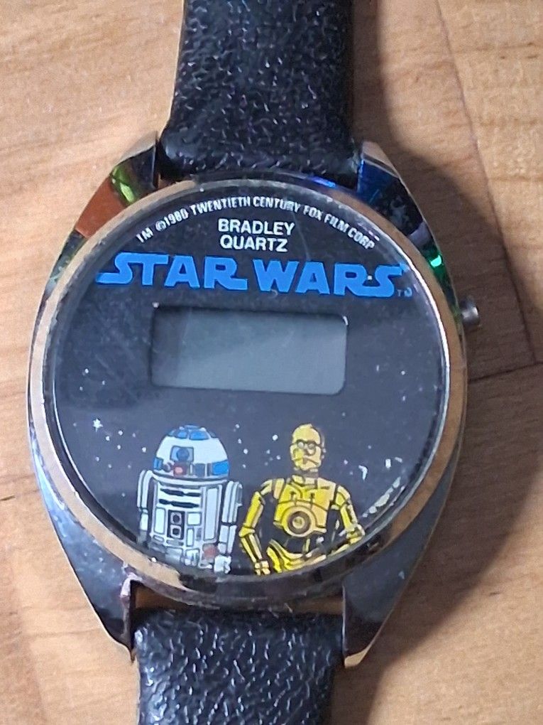 Star Wars Watch Vintage 1980