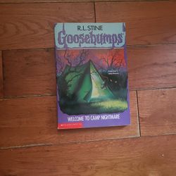 Welcome to Camp Nightmare Goosebumps Book