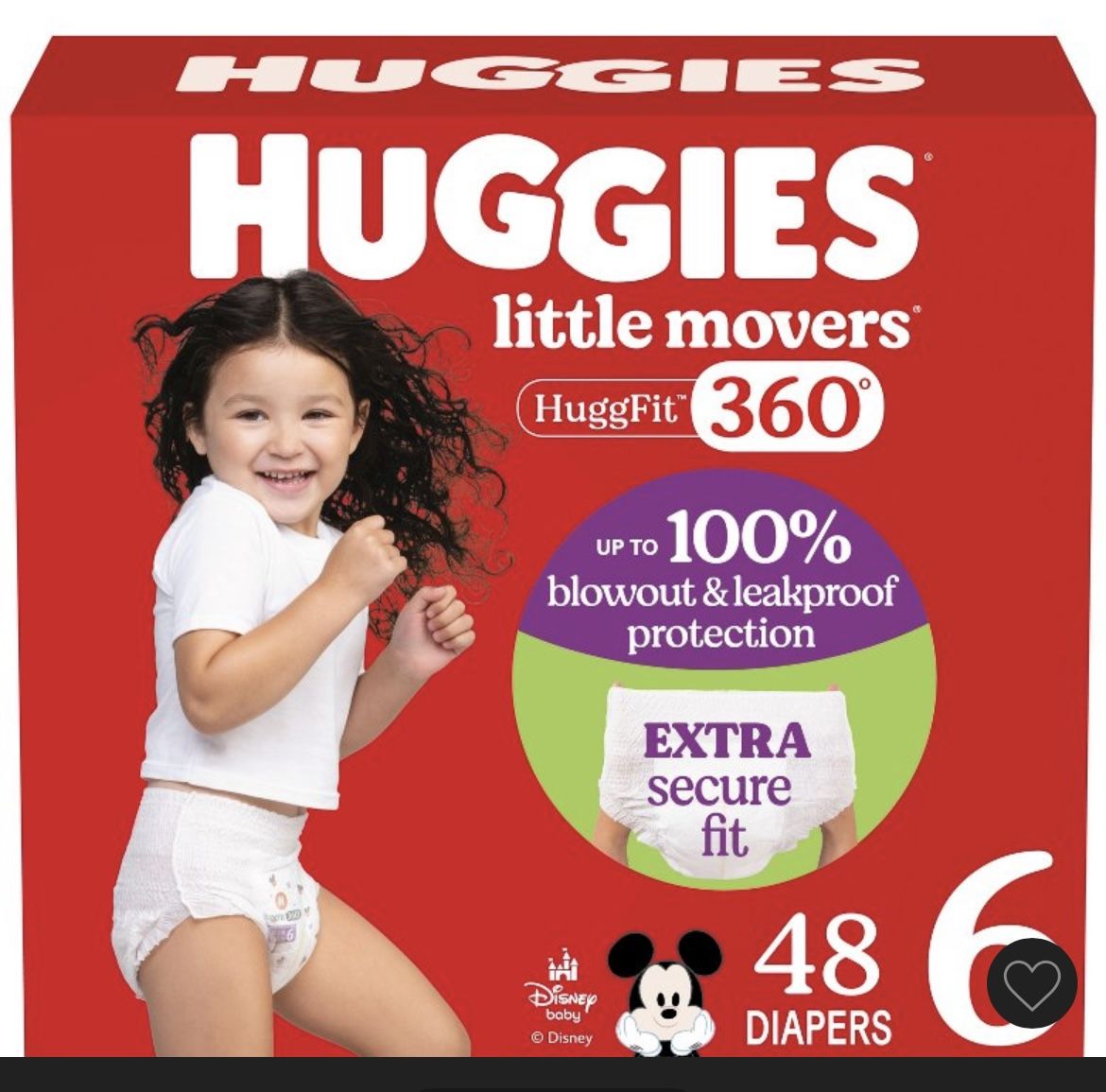 48 Huggfit 360 Diapers Size 6 No Box $25 Firm On Price 