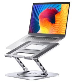 Computer stand with 360 rotating base, new