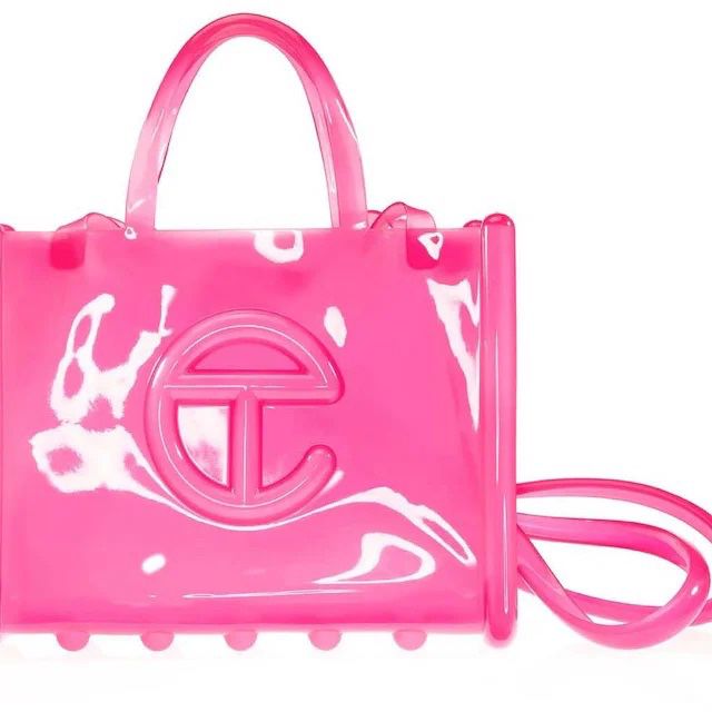 Pink Jelly Telfar Bag Medium