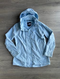 North Face Baby Blue Parka