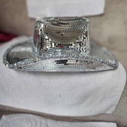 Silver Cowgirl Hat