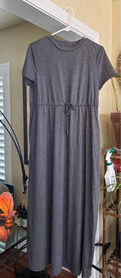 Long knit summer dress