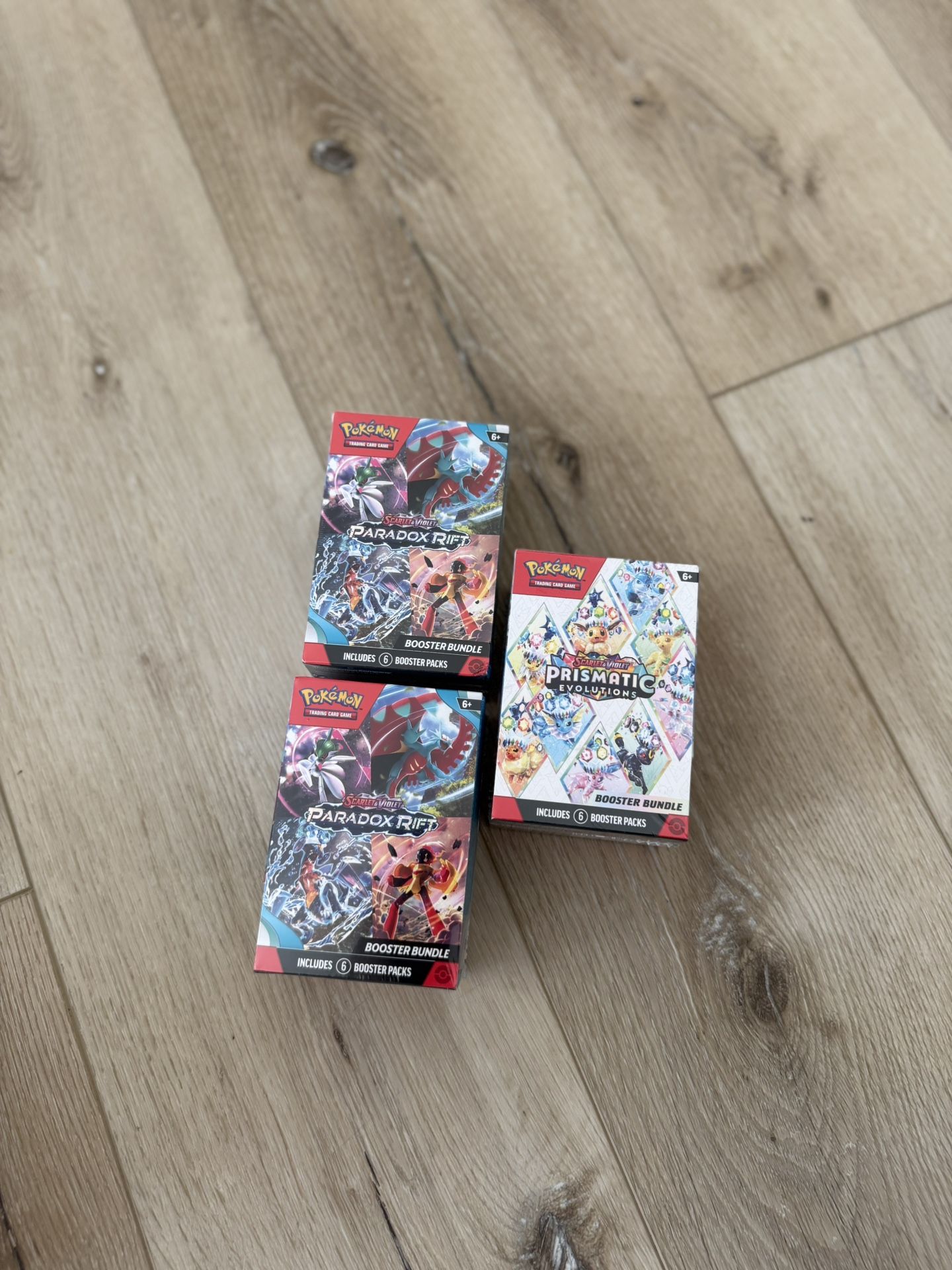 Pokemon Prismatic & Paradox Booster Bundles