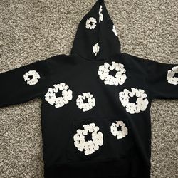 Black Denim Tears Hoodie Side Medium 