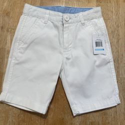 New- Nautica Boys White Shorts Size 5