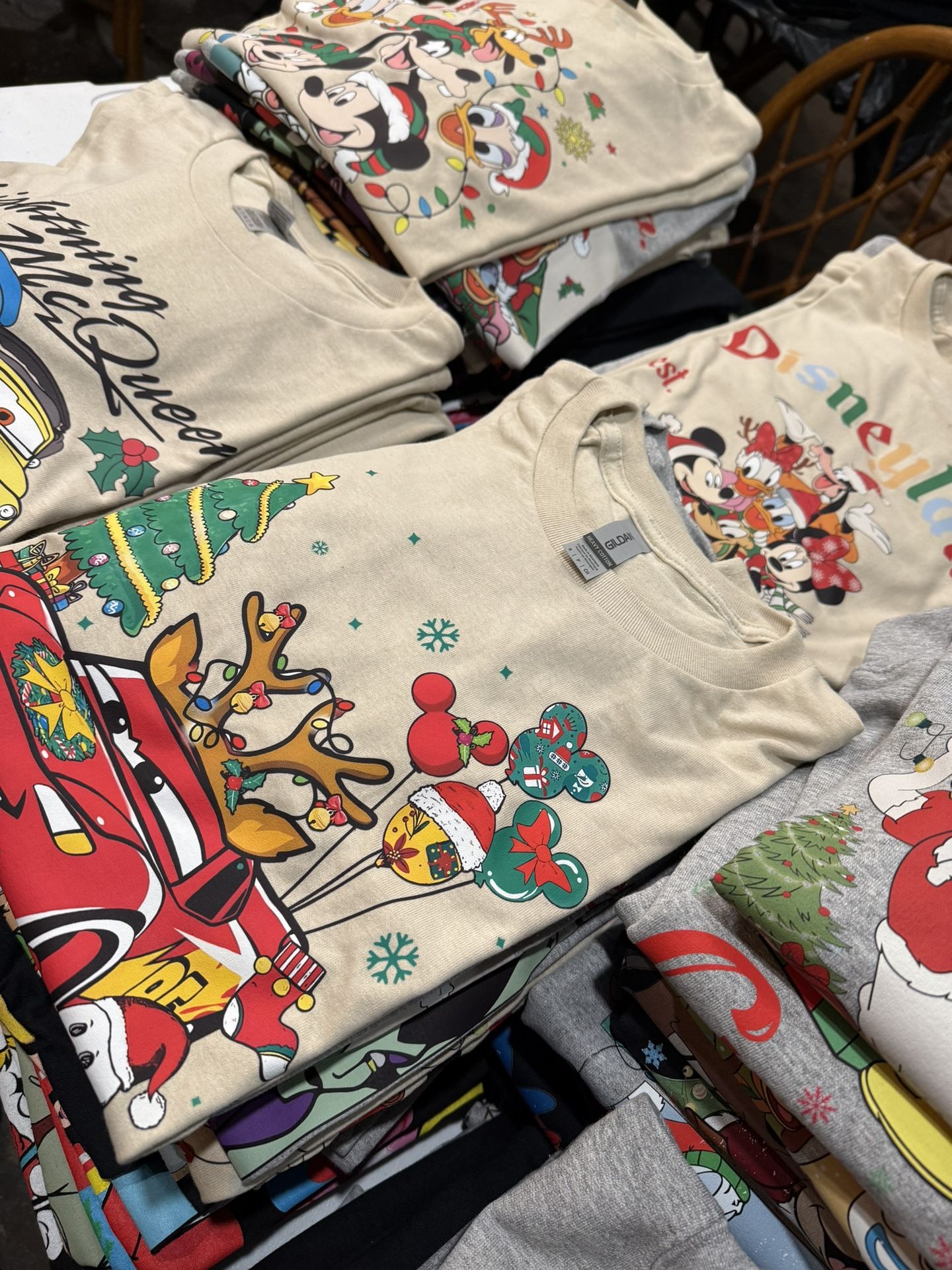 Christmas Tshirts/Crewnecks