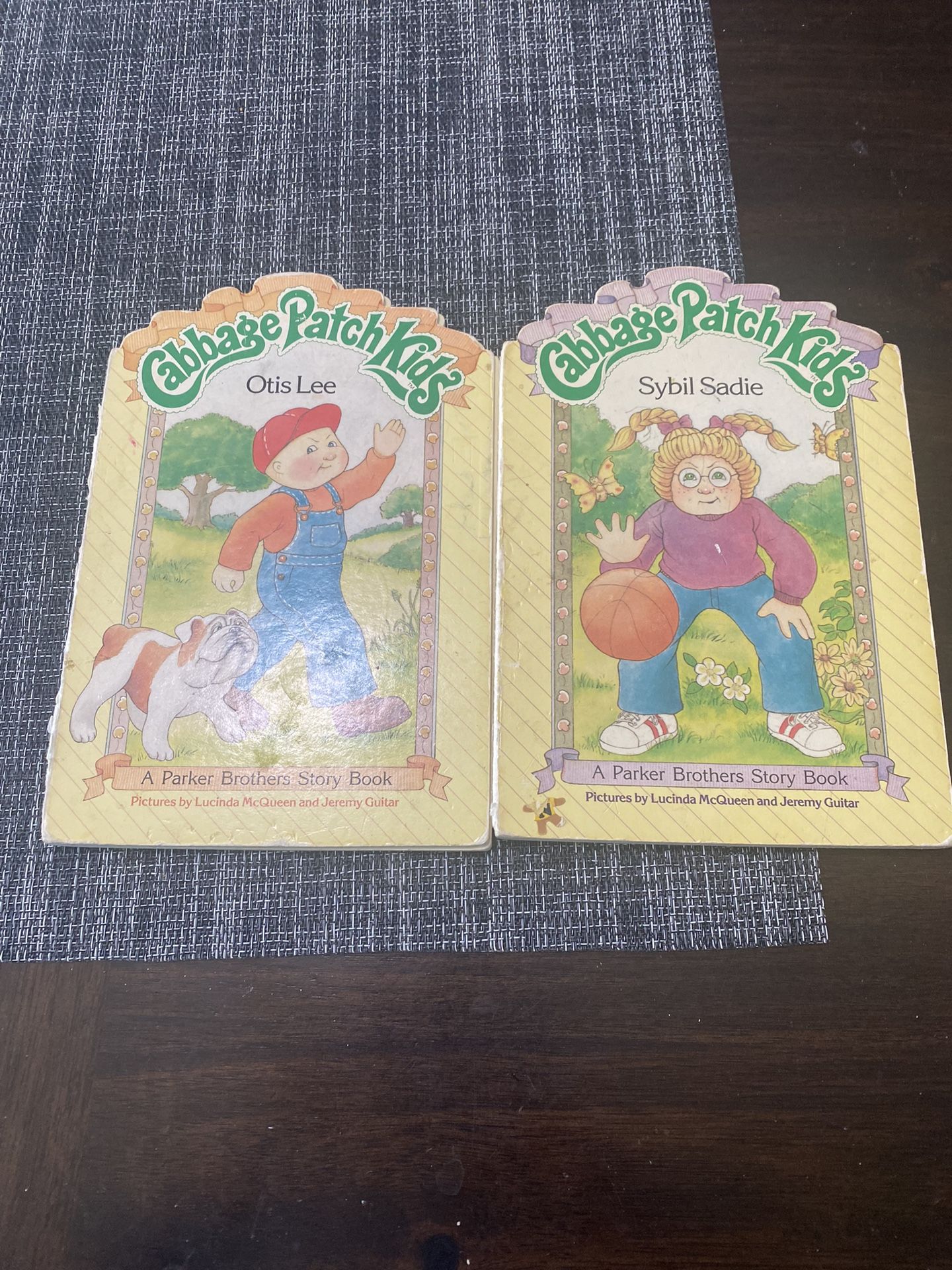 Lot Of 2 Vintage Cabbage Patch kids Books 1984