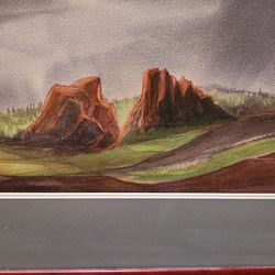 Watercolor Landscape Painting