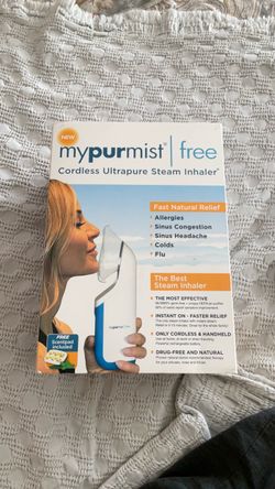 Mypurmist cordless ultrapure steam inhaler-New in Box
