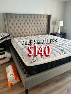 New Queen mattress only $140